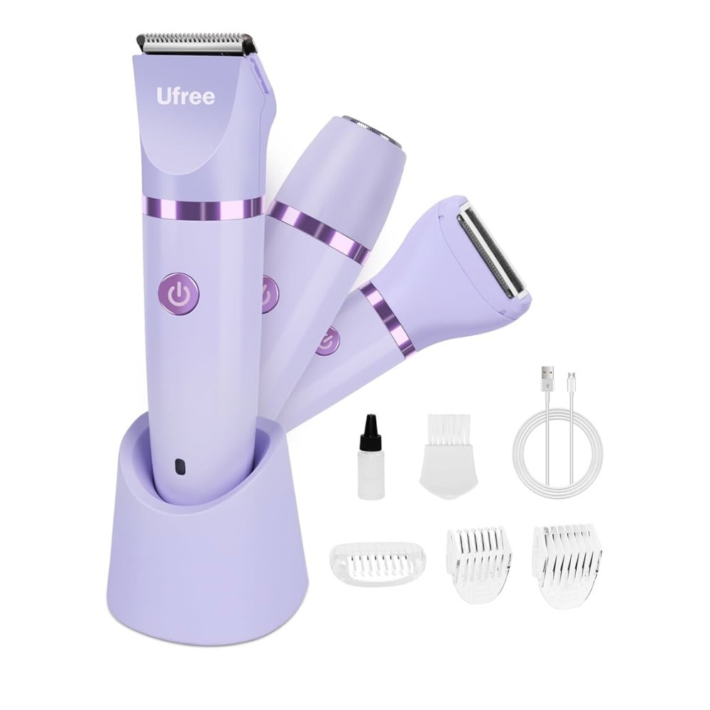 Ufree Lavender Electric Shaver Set